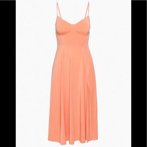 NWT Aritzia Wilfred Montague dress in sun faded coral M